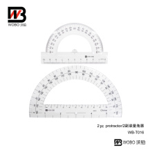 2016 New Style Plastic Protractors Ruler for Office School Stationery